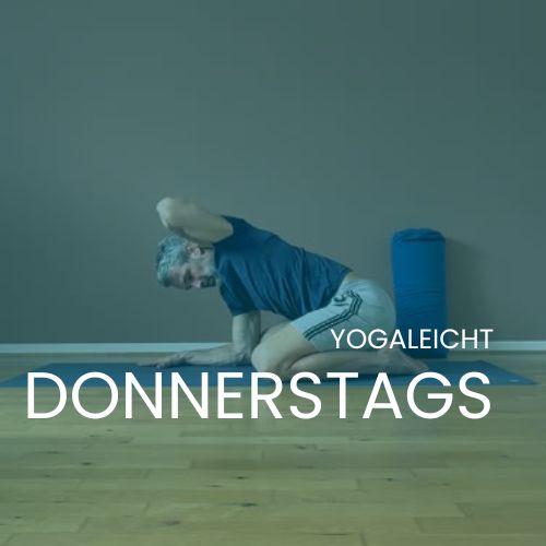 Vinyasa Yoga live online am Donnerstag